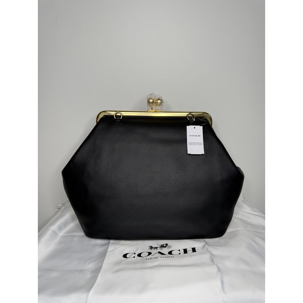 NEW •Coach Large Kisslock Frame Bag •  Collector Favorite - Picture 3 of 8